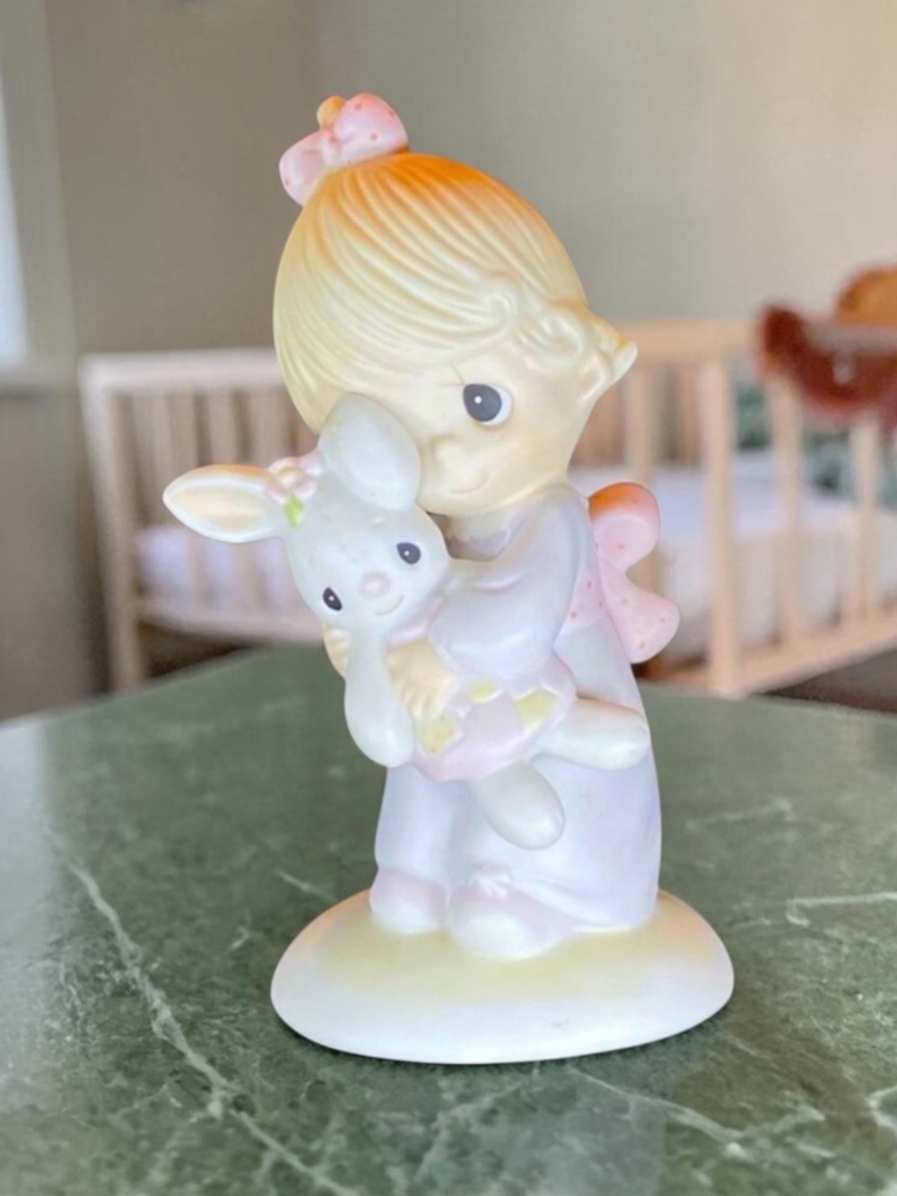 Vintage Precious Moments - Jonathan & David 1982 | Jesus Loves Me Figurine 1978